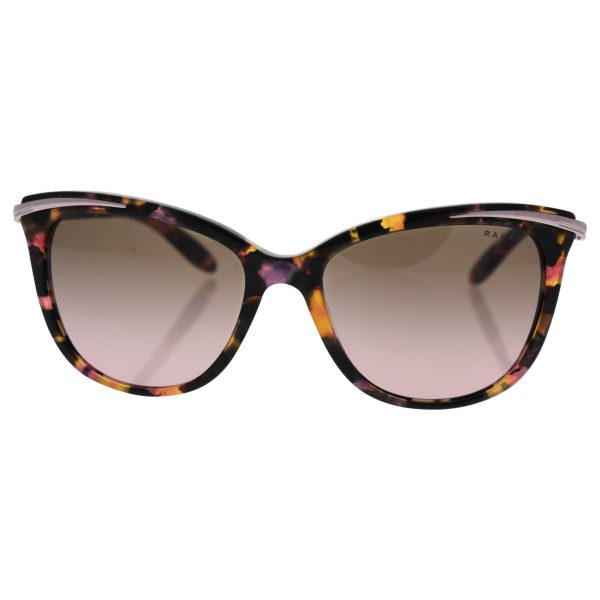 Ralph by Ralph Lauren Women s 0ra5203 Cateye Sunglasses, PINK MARBLE, 54.0 mm Fashion