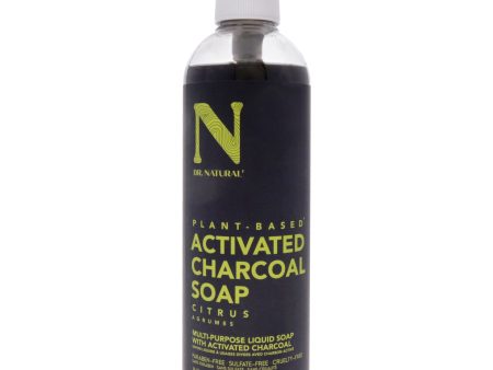 Activated Charcoal Liquid Soap - Citrus by Dr. Natural for Unisex - 16 oz Soap Online