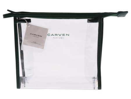 2019 GWP Clear Pouch by Carven for Women - 1 Pc Bag Supply