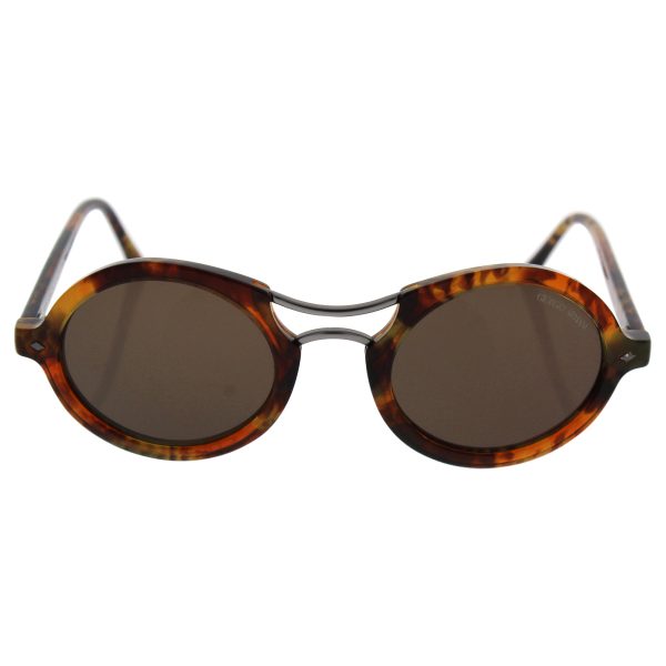 Giorgio Armani Ar 8072 5191 53 Frames Of Life - Striped Havana dark Brown By Giorgio Armani For Women - 48-23-140 Mm Sun Online now