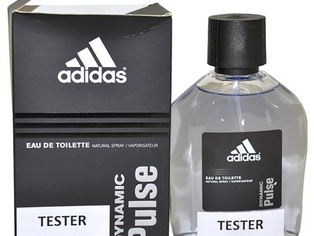 adidas Dynamic Pulse Men Eau De Toilette Spray (Tester), 3.4 Ounce For Sale