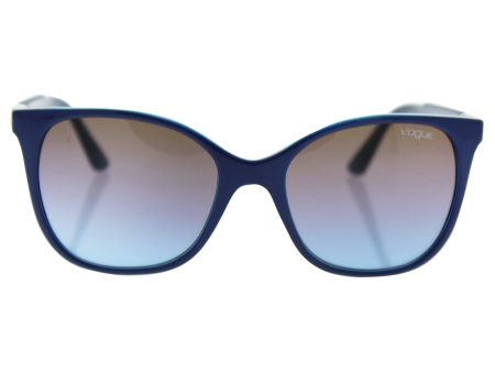 Vogue VO5032S Sunglasses 238348-54 - Top Bluette azure Transp Frame, Azure Grad Pink Grad Brown Supply