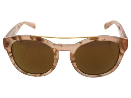 Dolce&Gabbana DG4274 Sunglasses 2928F9-50 - Powder Marble Frame, Brown Mirror Bronze Hot on Sale