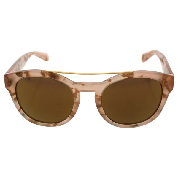 Dolce&Gabbana DG4274 Sunglasses 2928F9-50 - Powder Marble Frame, Brown Mirror Bronze Hot on Sale