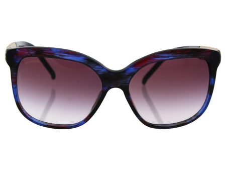 Bvlgari Bv8155 5339 8h - Blue-Red Fantasy violet Gradient Sunglasses For Women  57-16-140 mm Fashion