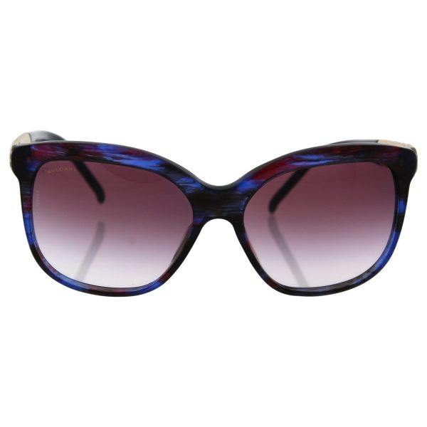 Bvlgari Bv8155 5339 8h - Blue-Red Fantasy violet Gradient Sunglasses For Women  57-16-140 mm Fashion