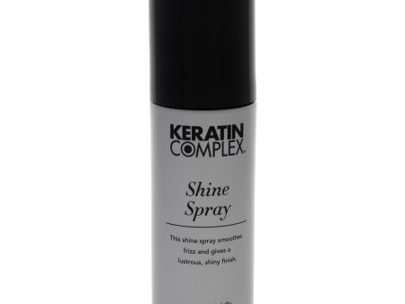 Shine Spray by Keratin Complex for Unisex - 3 oz Hairspray on Sale