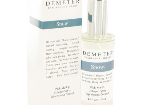 Demeter Snow Cologne Spray for Unisex, 4 Ounce Supply