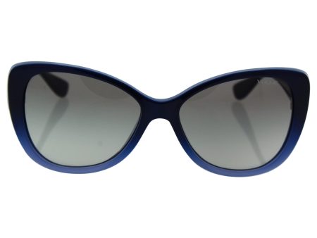 VOGUE Sunglasses VO 2819S 234611 Top Blue Grad Opal Azure 58MM Hot on Sale