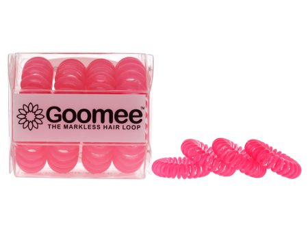 The Markless Hair Loop Set - PCH Pink by Goomee for Women - 4 Pc Hair Tie Supply