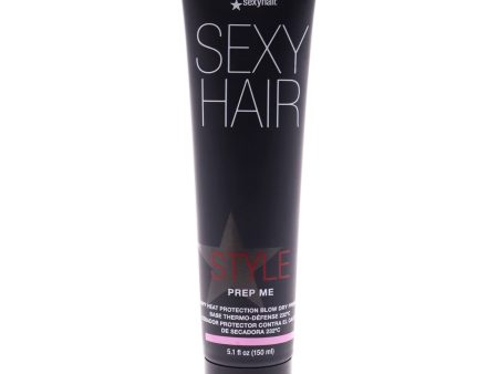 Style Sexy Hair Prep Me Heat Protection Blow Dry Primer by Sexy Hair for Women - 5.1 oz Primer Discount