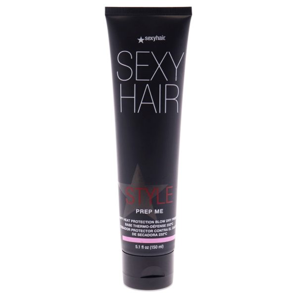 Style Sexy Hair Prep Me Heat Protection Blow Dry Primer by Sexy Hair for Women - 5.1 oz Primer Discount