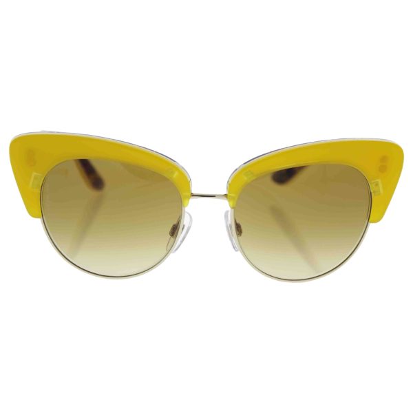 D&G Dolce & Gabbana Women s 0DG4277 Cateye Sunglasses, Top Yellow Handcart, 52 mm Online