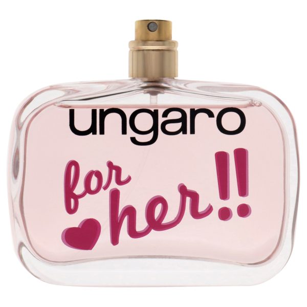 Ungaro For Her by Emanuel Ungaro for Women - 3.4 oz EDT Spray (Tester) Online Sale