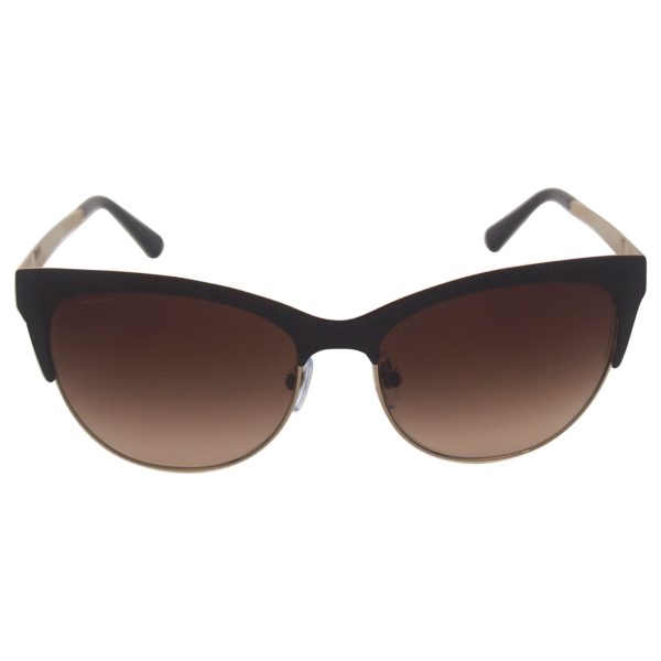 Giorgio Armani AR 6019 3063-13 - Pale Gold-Matte Brown by Giorgio Armani for Women - 57-17-145 mm Sunglasses Online now