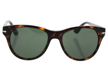 Persol PO3134S 24 31 Havana PO3134S Square Sunglasses Lens Category 3 Size 51mm Online now