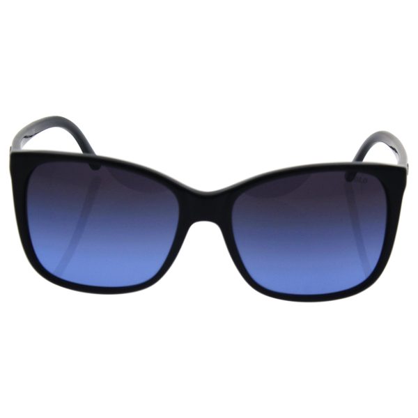 Polo Ralph Lauren Women s 0PH4094 Rectangular Sunglasses, Black Gradient,Violet,Black & Violet, 55 mm Sale