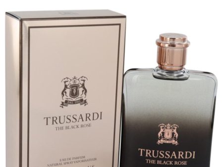 Trussardi The Black Rose Eau De Parfum Spray For Women 3.4 Oz 100 ml Brand New Item In Box Sale