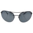 Prada Sps 51r 7ax-5l0 - Black light Grey Black Sunglasses For Women  59-18-135 mm For Cheap