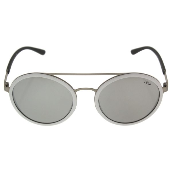 Polo Ralph Lauren Ph 3103 9010 6g - Matte Silver grey By Polo Ralph Lauren For Women - 53-19-140 Mm Sunglasses  53-19-14 on Sale