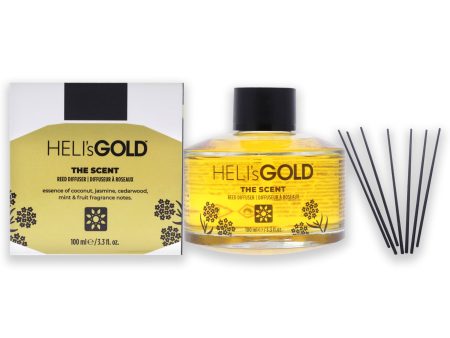 The Scent Reed Difuser Set by Helis Gold for Unisex - 2 Pc 3.3oz Diffuser, 7Pc Fiber Stick Online