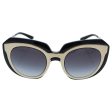 D&G Dolce & Gabbana Men s 0DG6104 Round Sunglasses, Pale Gold Black, 51 mm Online now