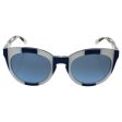 Sunglasses Dolce & Gabbana DG 4249 30278F STRIPE BLUE WHITE Sale