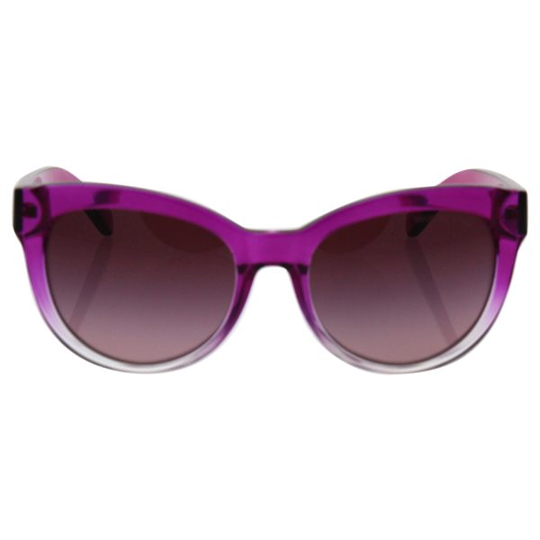 Michael Kors Mitzi I Square Cat Eye Sunglasses Fuschia Clear Gradient Online Sale