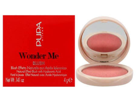 Wonder Me Blush - 002 Hug Me-Glow by Pupa Milano for Women - 0.141 oz Blush on Sale