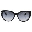 Vogue VO2941S Sunglasses W44 T3-56 - Black Frame, Polar Grey Gradient Fashion