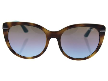 Vogue VO2941S Sunglasses W65648-56 - Dark Havana Frame, Azure Grad Pink Grad Brown Online now