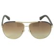 Marc Jacobs MJ 475 S 54QCC - Gold Dark Havana by Marc Jacobs for Women - 63-12-135 mm Sunglasses Hot on Sale