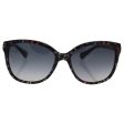 Dolce & Gabbana Dg 4258 2778t3 - Top Black Flowers On Black polar Grey Gradient Sunglasses For Women  56-17-140 mm Sale