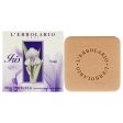 Soap - Iris by LErbolario for Unisex - 3.5 oz Soap Supply