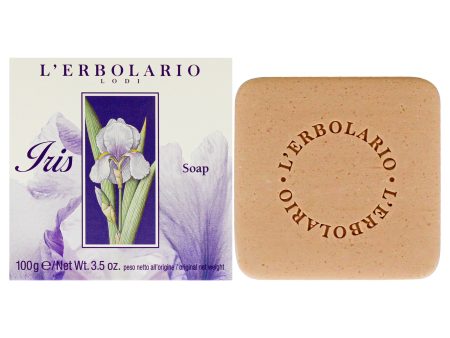 Soap - Iris by LErbolario for Unisex - 3.5 oz Soap Supply