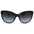 Bvlgari Bv8158 5366 8g - Variegated Black grey Shaded Sunglasses For Women  57-17-140 mm Online Sale