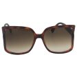 Fendi - Ff 0053 s Eyfcc - Dark Havana (60-17-125 Mm)(pack Of 1) Online now