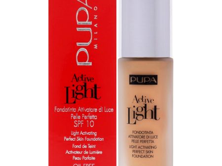 Active Light Light Activating Perfect Skin Foundation SPF 10 - 030 Natural Beige by Pupa Milano for Women - 1.01 oz Foundation Online now