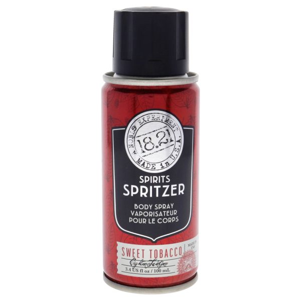 Spirits Spritzer - Sweet Tobacco by 18.21 Man Made for Men - 3.4 oz Body Spray Discount