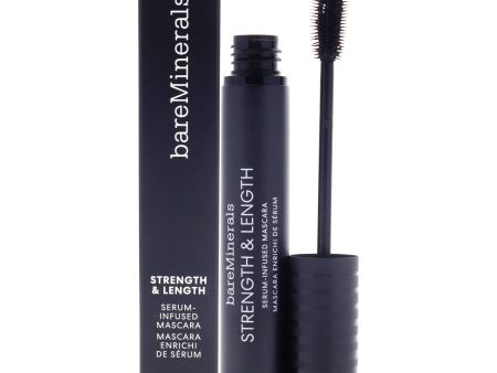 Strength and Length Serum-Infused Mascara by bareMinerals for Women - 0.27 oz Mascara Fashion