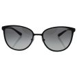 VOGUE Women s Metal Woman Sunglass 0VO4002S Round Sunglasses, Matte black, 55 mm Sale