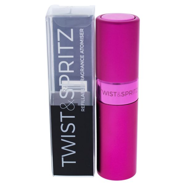 Twist And Spritz Atomiser - Hot Pink By Twist And Spritz For Women - 8 Ml Refillable Spray (empty)  8 ml Cheap