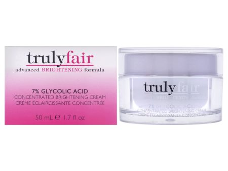 7 Percent Glycolic Acid Concentrated Brightening Cream by Truly Fair for Unisex - 1.7 oz Cream Online now