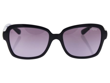 Vogue Vo2942sb 1312 8h - Dark Violet opal Lilac Violet Gradient Sunglasses For Women  55-17-135 mm Supply