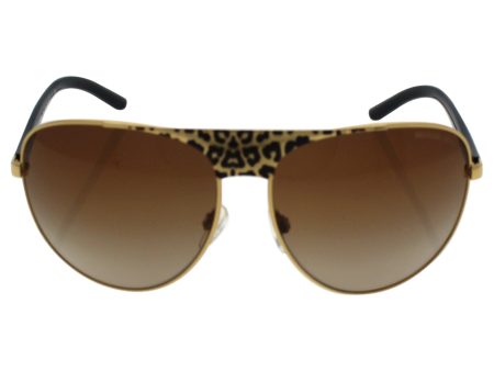 MICHAEL KORS Sunglasses MK 1006 105713 Black Gold Leopard Black 62MM on Sale