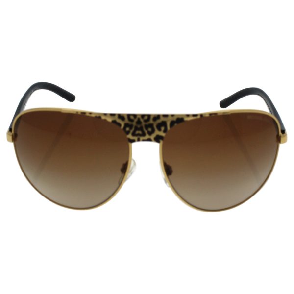 MICHAEL KORS Sunglasses MK 1006 105713 Black Gold Leopard Black 62MM on Sale