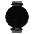 Eclock Ek-E1 Montre Connectee Black Leather Strap Smart Watch By Eclock For Unisex - 1 Pc Watch  1 Pc Supply